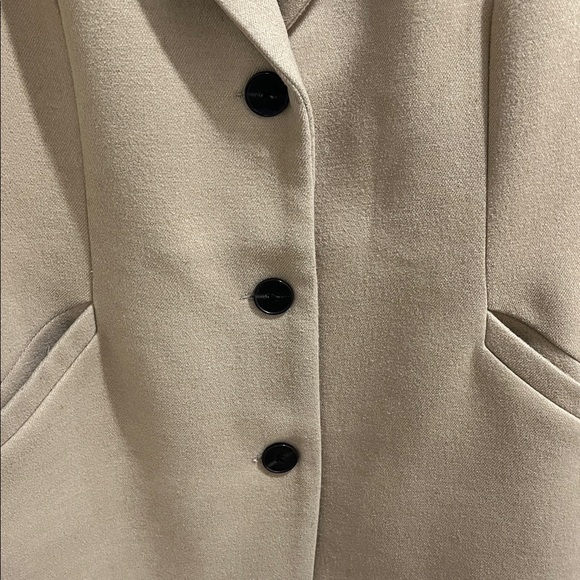 Vero Moda Women’s Coat XL Pea Coat Camel Tan Jacket Spring Fall Neutral *As Is - Picture 8 of 15